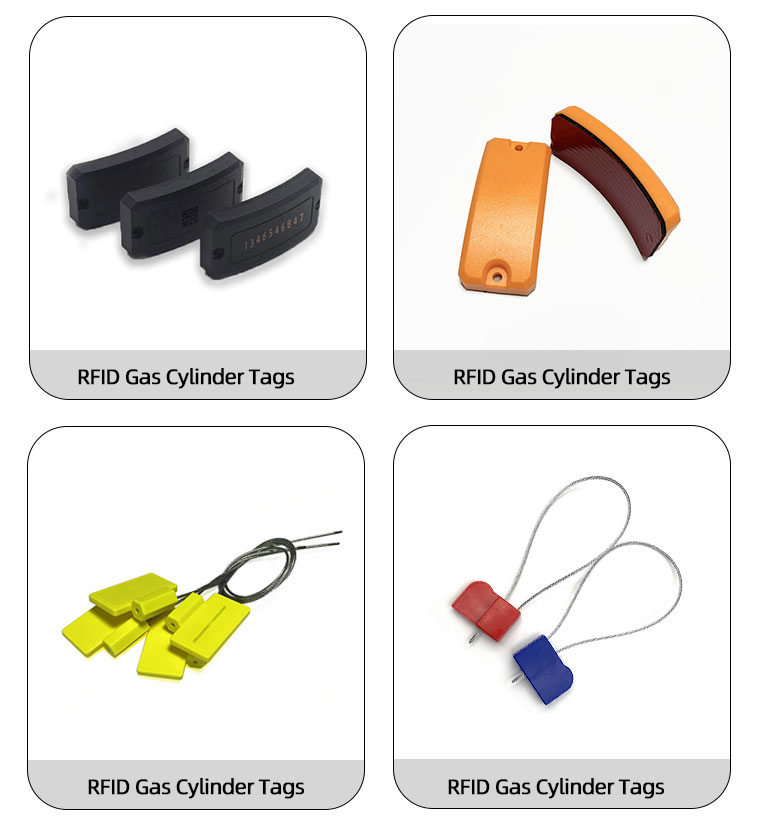 ABS RFID UHF Anti Metal Tag For Gas Cylinder