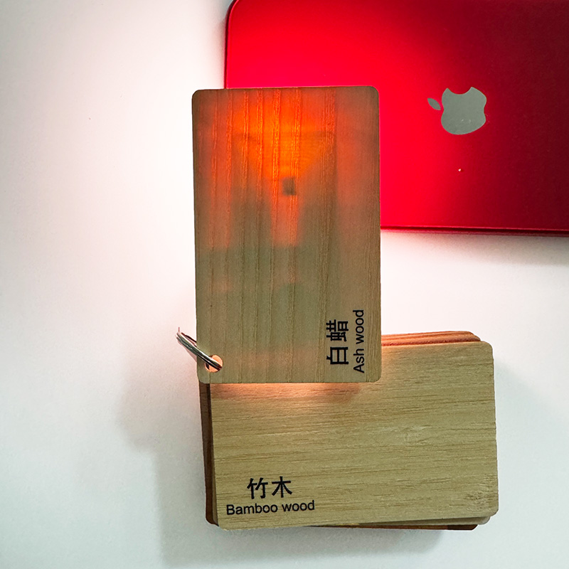 RFID wood cards