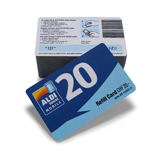 Printing International Telecom PIN Number Prepaid Top Up Scratch Calling Card