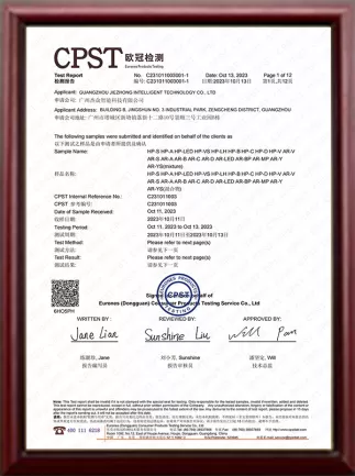 ROHS Certificate