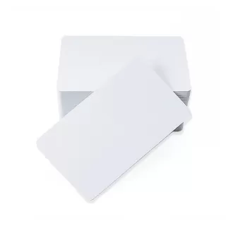 Blank White Thermal PVC Card